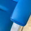 Стул Самба, синий, каркас серебро - миниатюра фото покупателей 6
