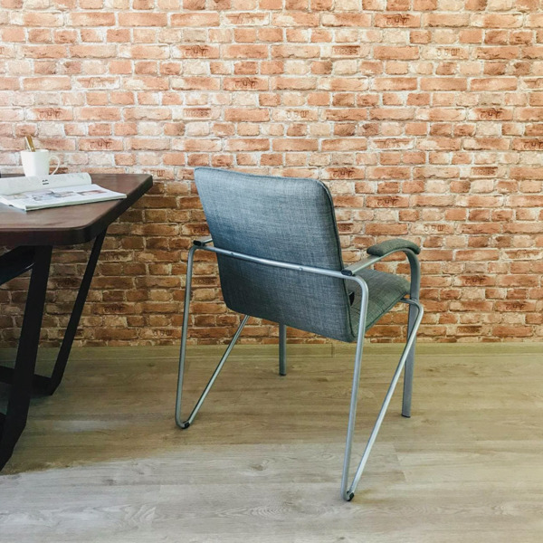 Стул Самба, Montana 283, каркас-серебро, подлокотники-белёный дуб - фото покупателей 6