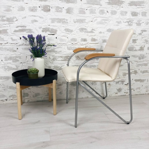 Стул Самба, светло-бежевый, каркас хром - фото покупателей 19