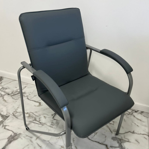 Стул Самба, экокожа Black, каркас хром - фото покупателей 1