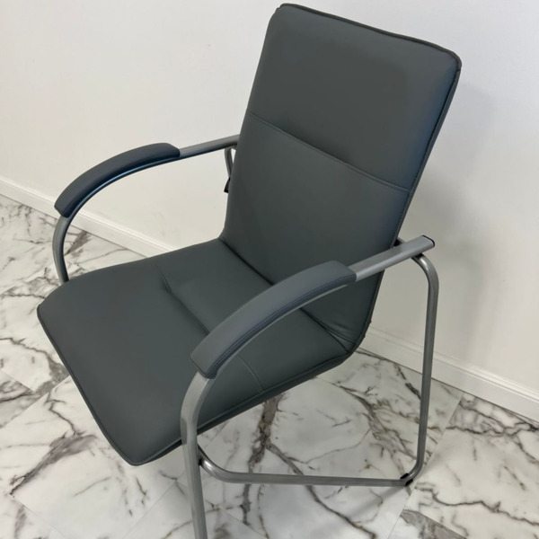 Стул Самба, экокожа Black, каркас хром - фото покупателей 2