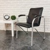 Стул Самба, экокожа Black, каркас хром - миниатюра фото покупателей 6