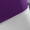 Стул Самба М, темно-фиолетовый/белый, каркас - серебро - миниатюра фото покупателей 3