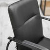 Стул Самба, кожзам Galaxy black, каркас черный муар - миниатюра фото покупателей 2