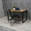 Стул Самба, кожзам Galaxy black, каркас черный муар - миниатюра фото покупателей 4