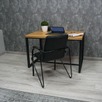 Стул Самба, кожзам Galaxy black, каркас черный муар - миниатюра фото покупателей 5