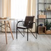 Стул Самба, кожзам Galaxy black, гальваника - миниатюра фото покупателей 1
