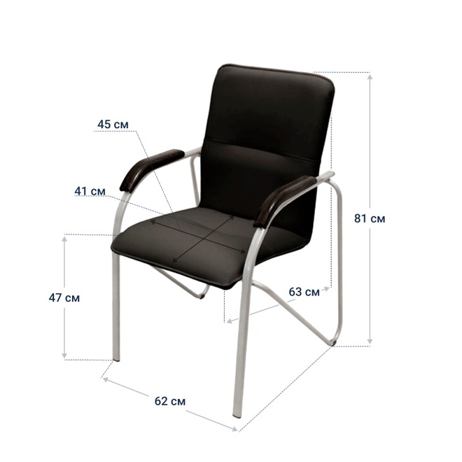 Стул Самба, черный - фото 4