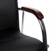 Стул Самба с деревянными подлокотниками, черный - миниатюра фото 10