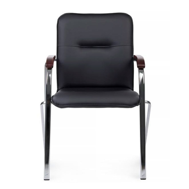 Стул Самба с деревянными подлокотниками, черный - фото 3