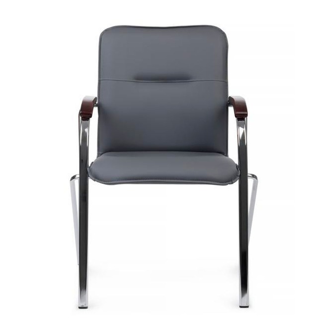 Стул Самба с деревянными подлокотниками, серый - фото 3