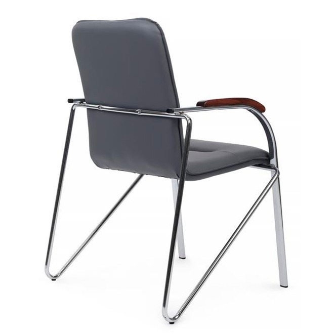 Стул Самба с деревянными подлокотниками, серый - фото 5