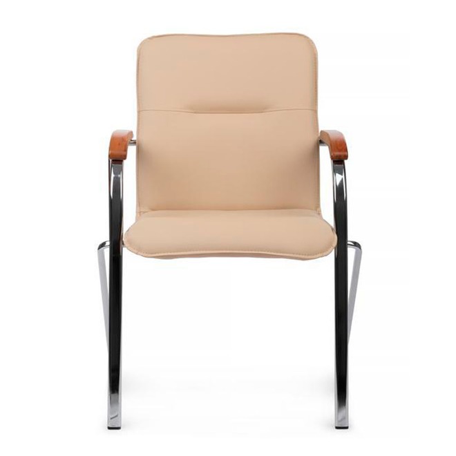 Стул Самба с деревянными подлокотниками, бежевый - фото 2