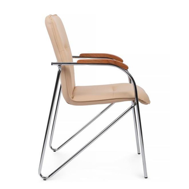 Стул Самба с деревянными подлокотниками, бежевый - фото 4