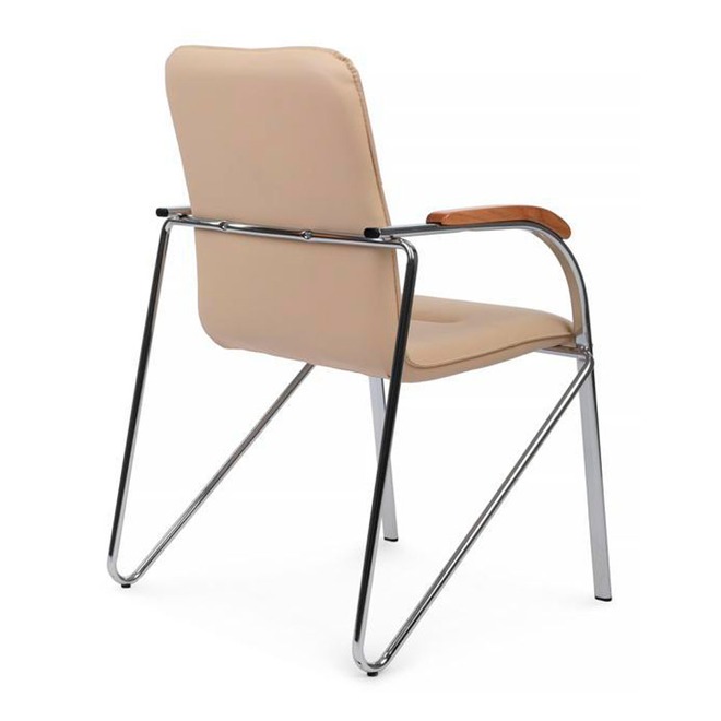 Стул Самба с деревянными подлокотниками, бежевый - фото 6