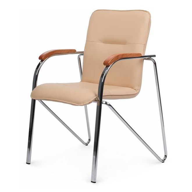 Стул Самба с деревянными подлокотниками, бежевый - фото 8