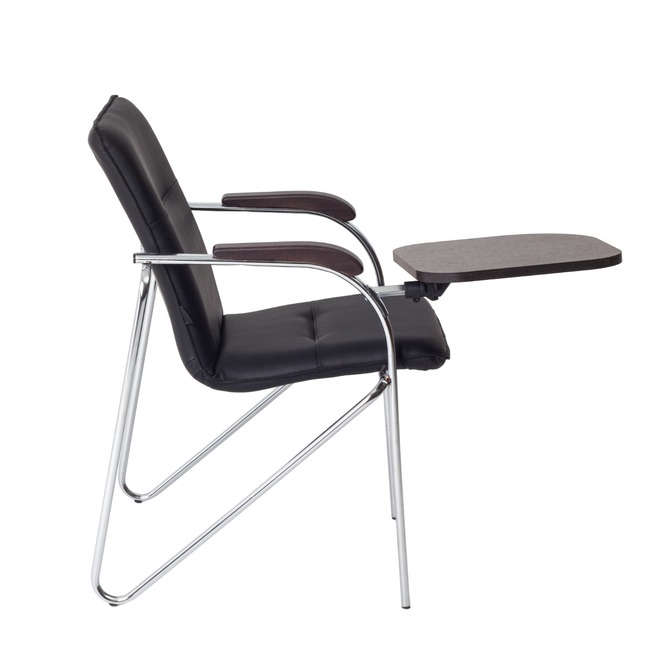 Стул-кресло Самба с пюпитром, кожзам Galaxy black, гальваника - фото 7