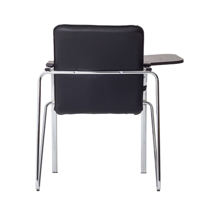 Стул-кресло Самба с пюпитром, кожзам Galaxy black, гальваника - фото 9