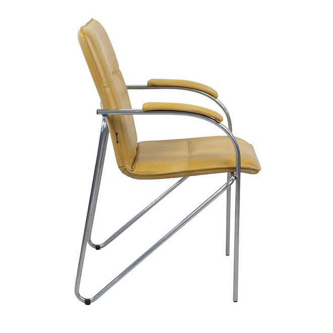 Стул Самба М, оранжевый, каркас хром - фото 6