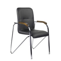 Офисные Стул Самба, хром - фото