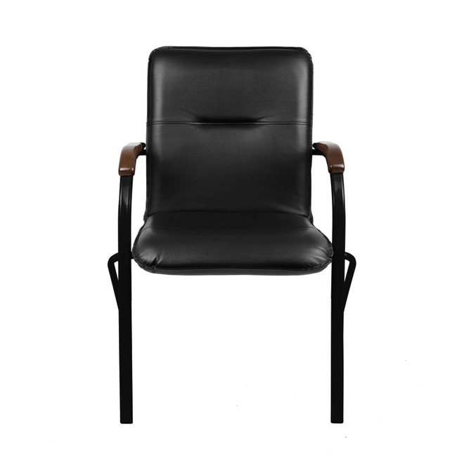 Стул Samba, искусственная кожа черная, каркас черный - фото 2