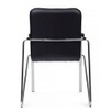 Стул Самба с мягкими подлокотниками, черный - миниатюра фото 3