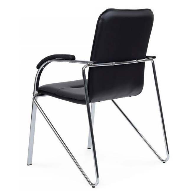 Стул Самба с мягкими подлокотниками, черный - фото 6