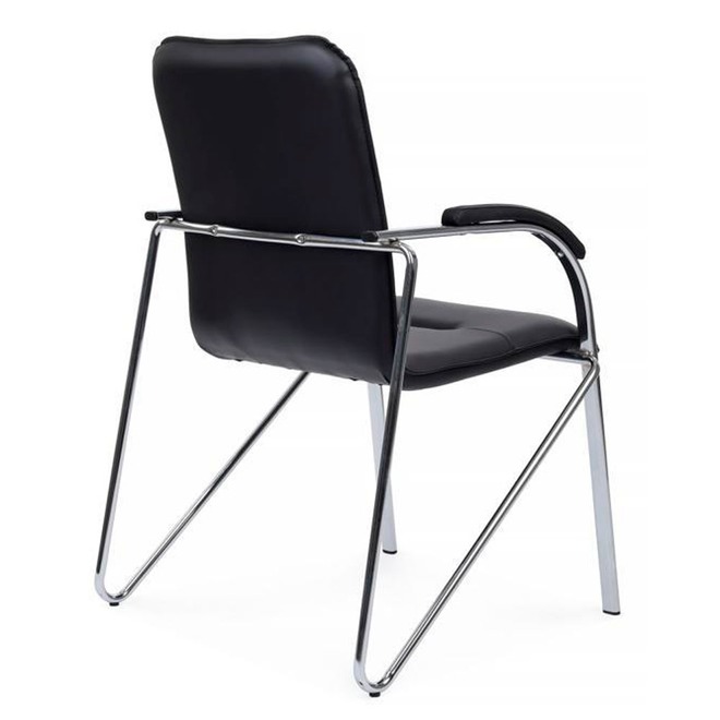 Стул Самба с мягкими подлокотниками, черный - фото 7