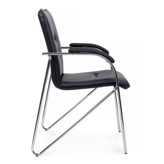 Стул Самба с мягкими подлокотниками, черный - фото 8