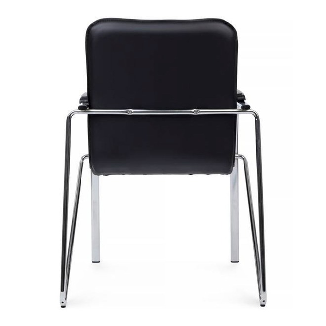 Стул Самба с пластиковыми подлокотниками, черный - фото 3