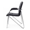 Стул Самба с пластиковыми подлокотниками, черный - миниатюра фото 6