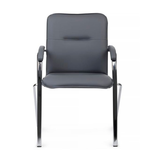 Стул Самба с мягкими подлокотниками, серый - фото 3