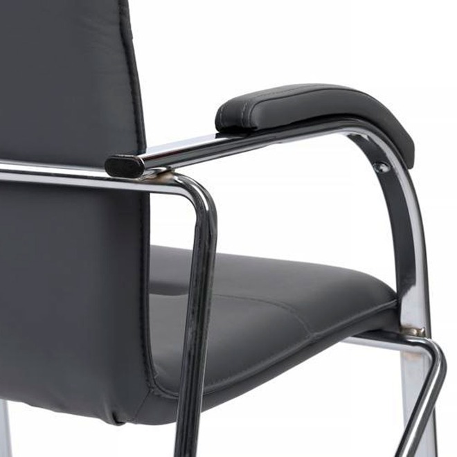 Стул Самба с мягкими подлокотниками, серый - фото 9