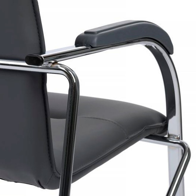 Стул Самба с пластиковыми подлокотниками, серый - фото 10