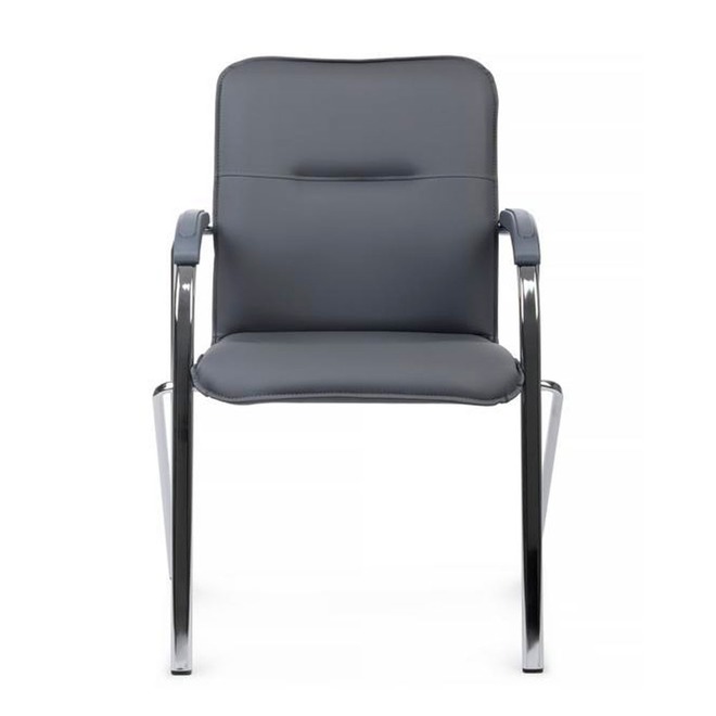 Стул Самба с пластиковыми подлокотниками, серый - фото 2