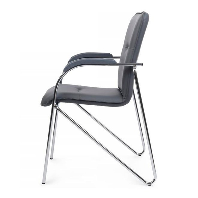 Стул Самба с пластиковыми подлокотниками, серый - фото 7