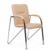 Стул Самба с пластиковыми подлокотниками, бежевый - фото