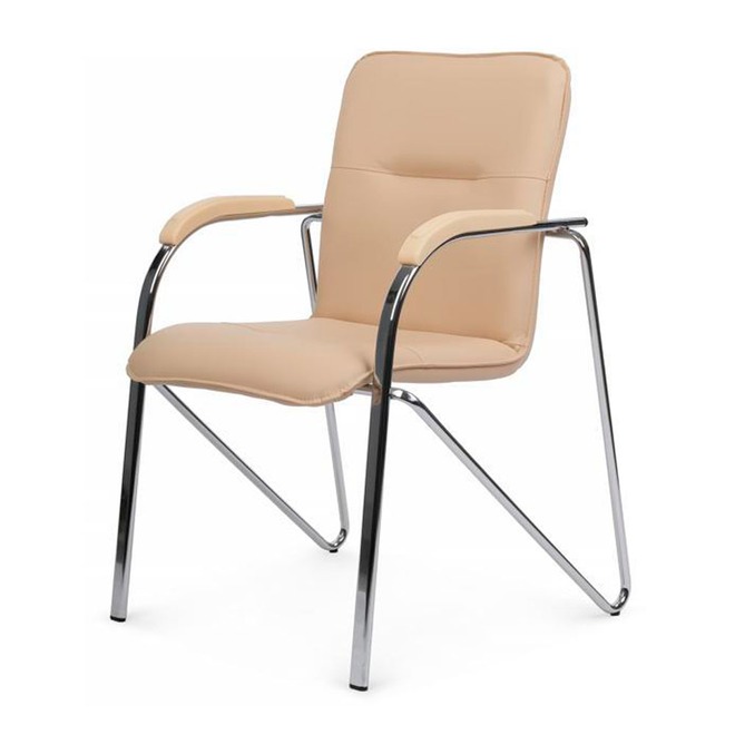 Стул Самба с пластиковыми подлокотниками, бежевый - фото 7