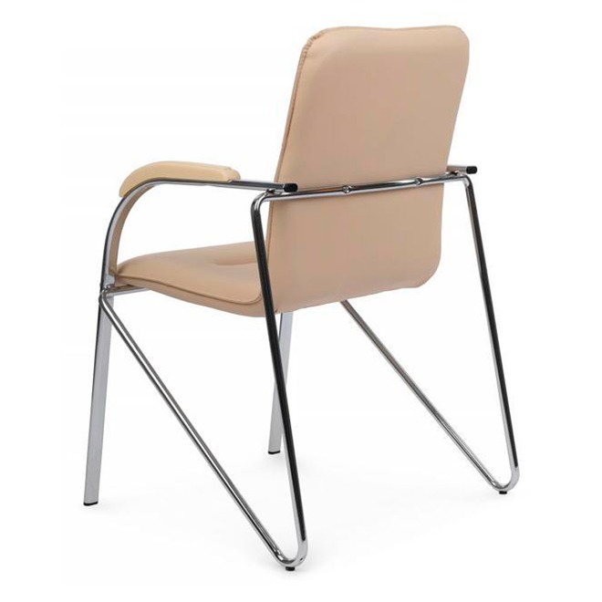 Стул Самба с пластиковыми подлокотниками, бежевый - фото 8